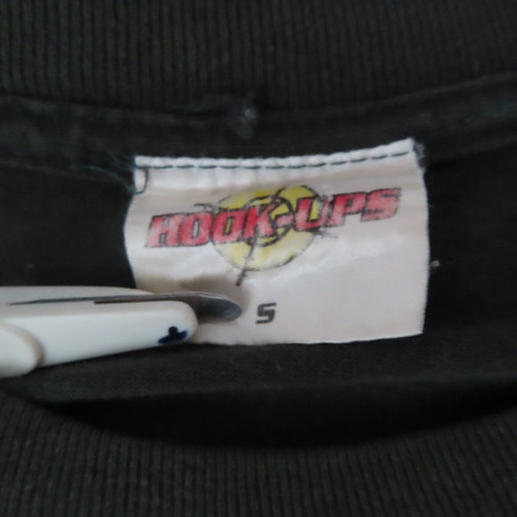 rare vintage 357 skateboards hook ups tshirt sz S - Picture 4 of 5